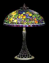 24" Fruit Tiffany Lamp