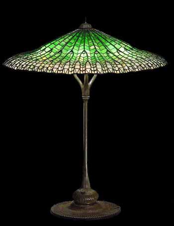 25" Lotus Tiffany Lamp